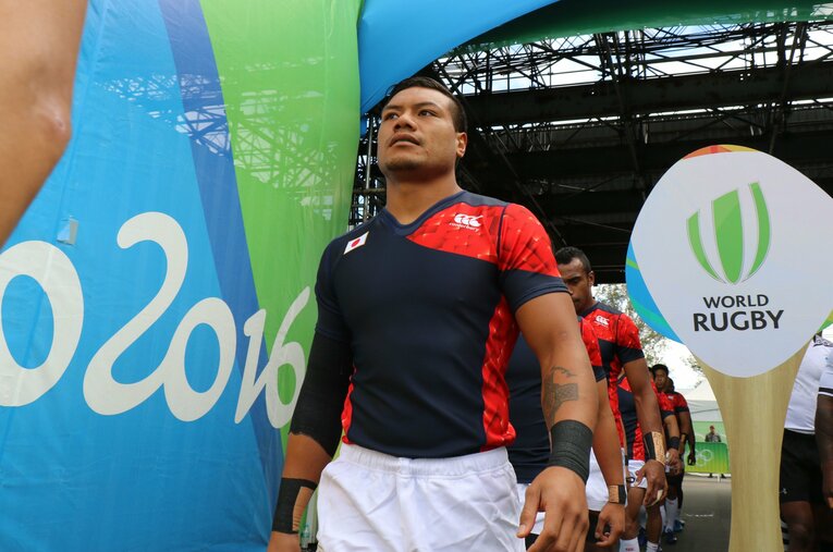 7人制でも代表として活躍したレメキ。2016年のリオ五輪では4位入賞の原動力に　©JMPA