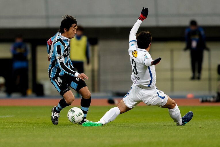 現役時代の中村憲剛　©Sports Graphic Number