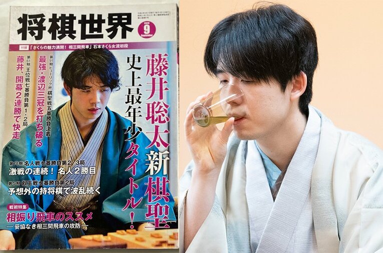 藤井聡太という将棋界きってのスターがいる中で、長年にわたって将棋界を支え続けた専門誌も転機を迎えている ／ photograph by Noboru Tamaru/Keiji Ishikawa