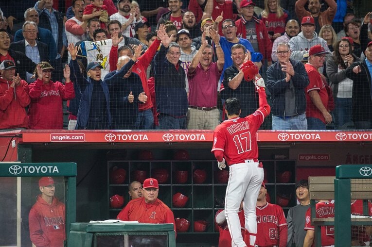 メジャー1年目の大活躍で大谷の名は全米にとどろいた©Nanae Suzuki