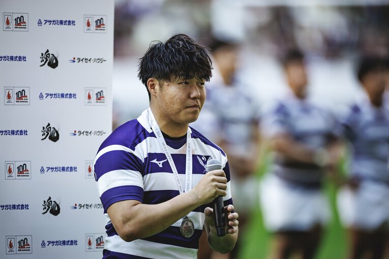 CTB秋濱悠太（明大4年）©︎Kiichi Matsumoto