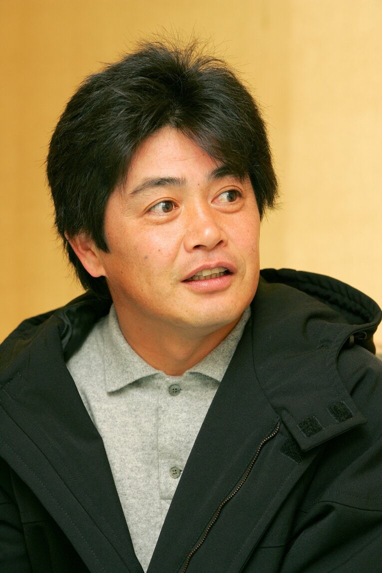 取材に応じる工藤　(C)Toshiya Kondo