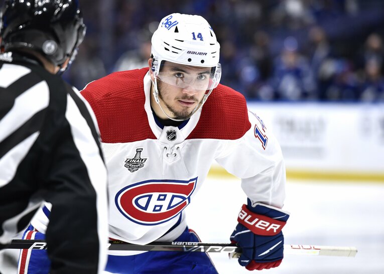 安藤が憧れの選手として挙げたニック・スズキ（写真はNHLスタンレーカップ決勝）©︎Getty Images