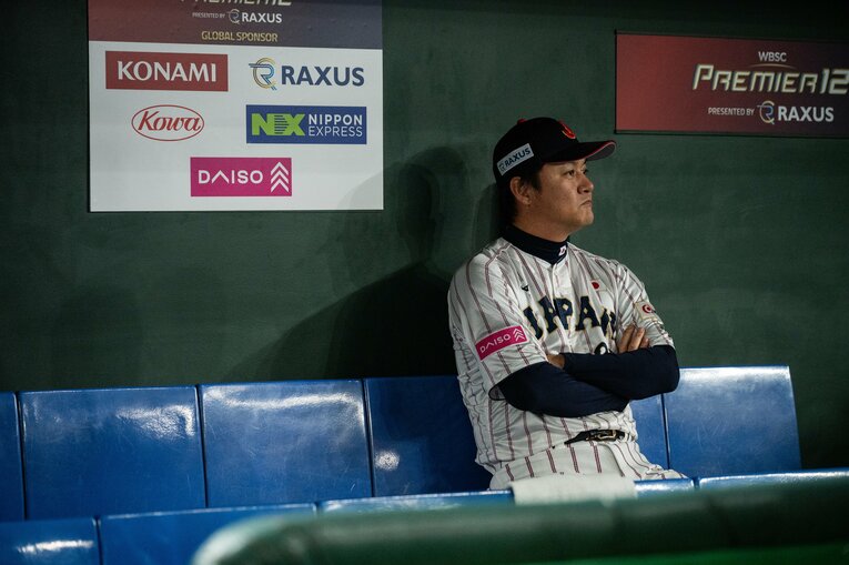 台湾の選手のパワーとスピードに驚かされたという金子誠コーチ　©Nanae Suzuki