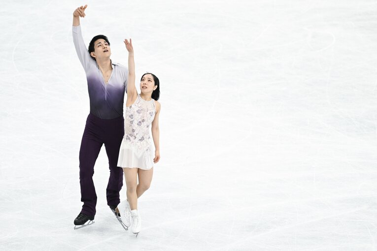 2023年世界選手権フリーの演技　©Asami Enomoto