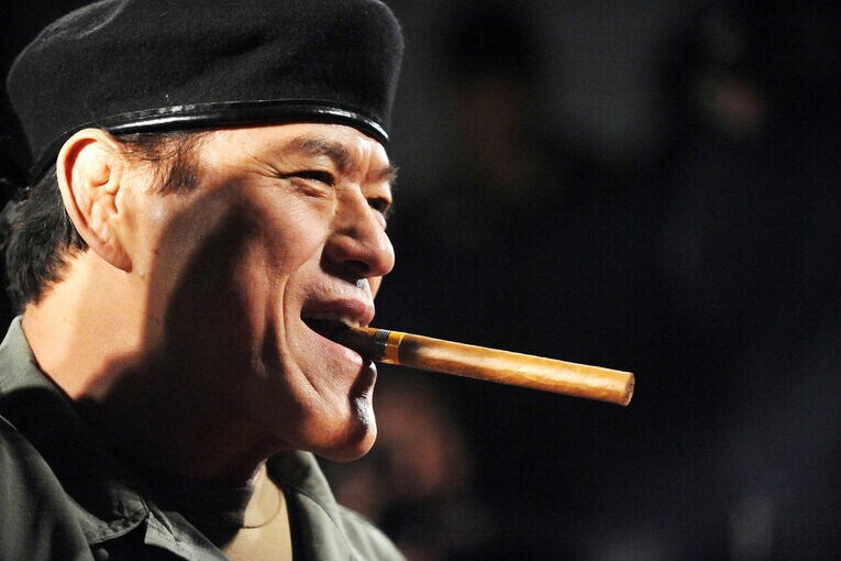 チェ・ゲバラに扮した猪木（2008年） ©Getty Images