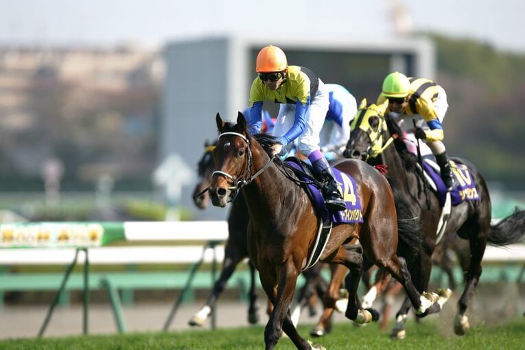 ディープインパクト（2005年皐月賞）　©Sports Graphic Number