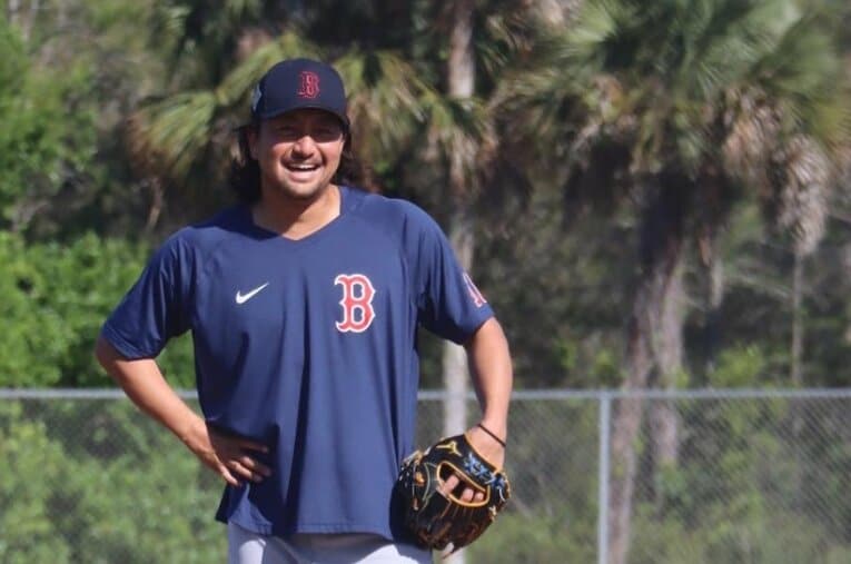 レッドソックス時代にはリリーフの一角として存在感を示した ／ photograph by Yuki Yamada