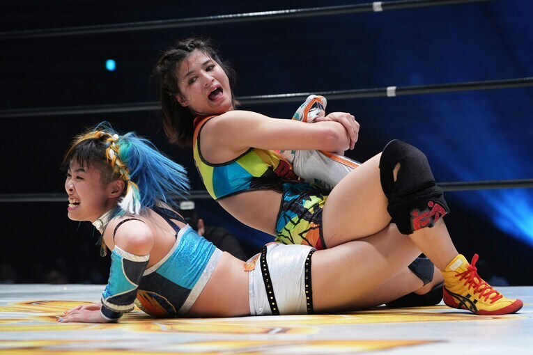 1月3日にデビュー戦を行った山岡聖怜　©Essei Hara