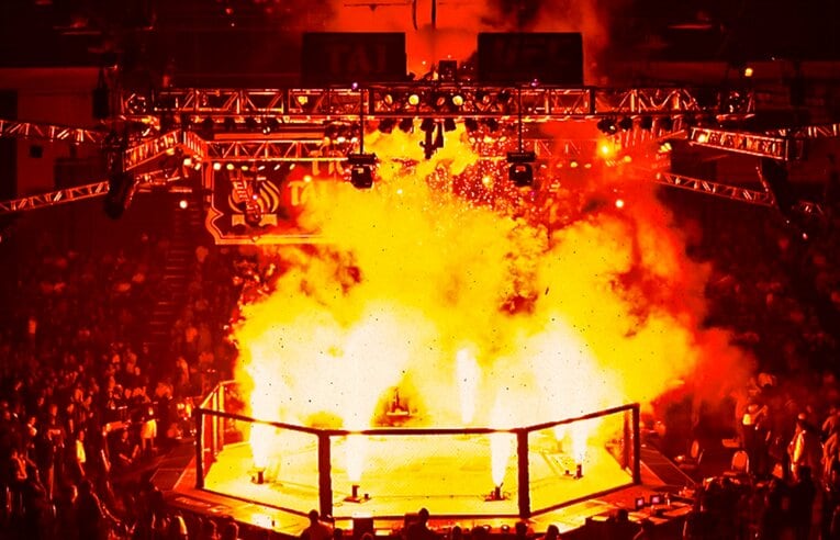 2001年5月の『UFC 31』　©Susumu Nagao