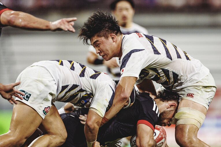 FL下川甲嗣（東京サントリーサンゴリアス）©︎Kiichi Matsumoto