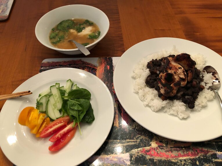 アメリカ転戦生活で作った料理