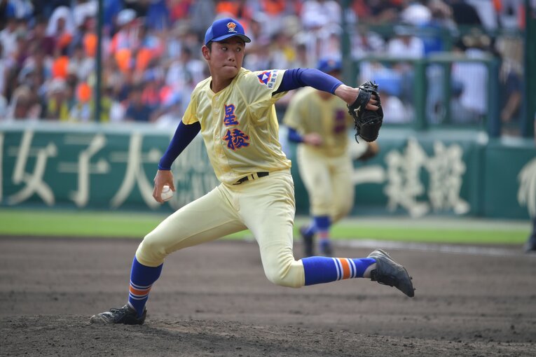 2019年の奥川恭伸（星稜） ©Hideki Sugiyama