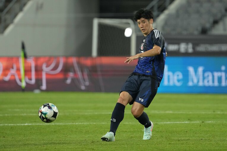 E-1香港戦でプレーする29歳の荒木隼人。J1最小失点の広島の堅守を支えている　©Masashi Hara/Getty Images