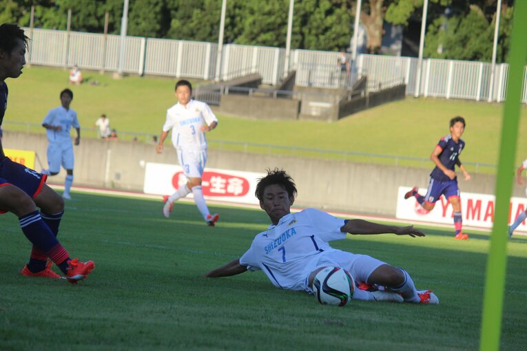 ジュビロ磐田U-18／静岡県選抜・森下龍矢（レギア・ワルシャワ）©︎Takahito Ando