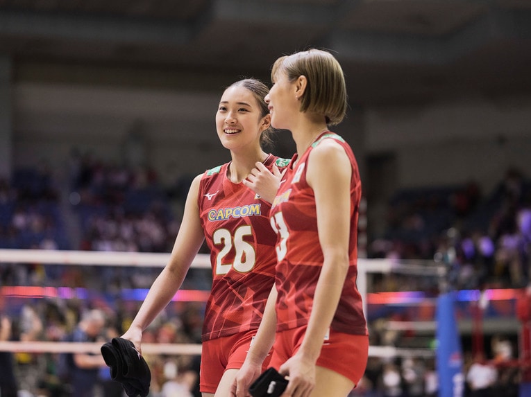 佐藤淑乃（2025年VNL）©︎Yuki Suenaga