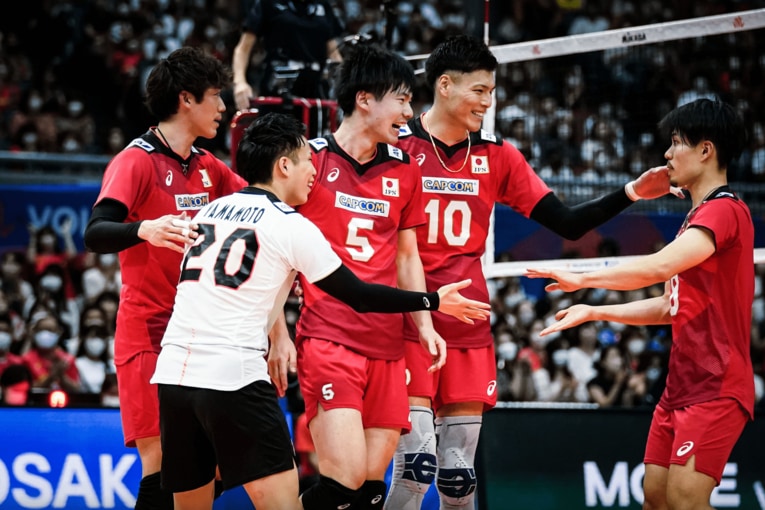 ネーションズリーグ・オーストラリア戦　©︎FIVB