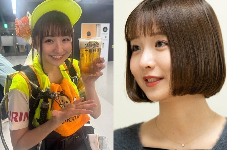 お笑い番組でバズり、現役ビール売り子としても活動中のグラビアアイドル・倉沢しえりさんインタビュー【第2回】 ／ photograph by Shiro Miyake／本人提供