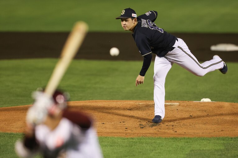 高卒2年目にしてオリックス左のエースとなった宮城　©JIJI PRESS