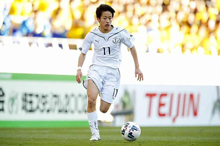 前橋育英時代の坂元(c)AFLO