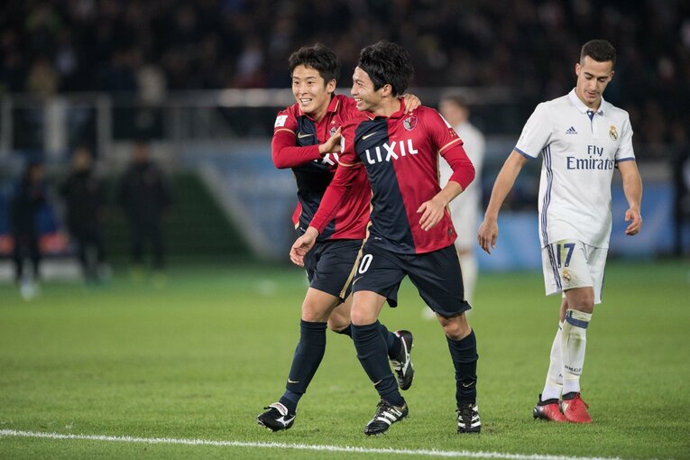 2016年クラブW杯、レアル・マドリー戦での衝撃ミドル弾（4／4）　©Sports Graphic Number