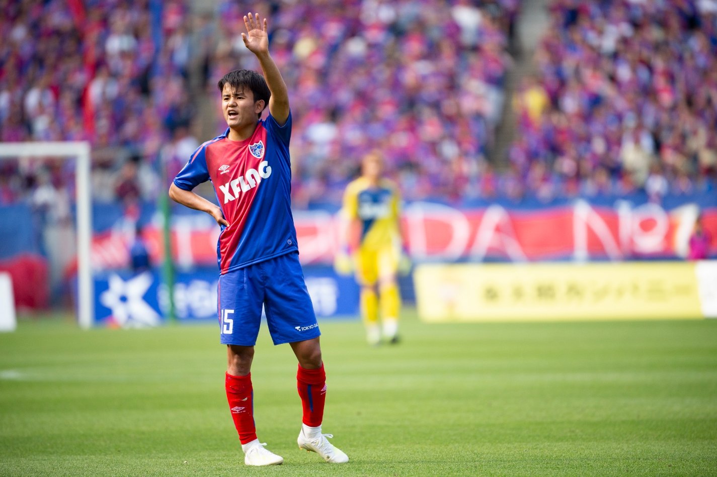 2019年の久保建英(17歳) ©Sports Graphic Number