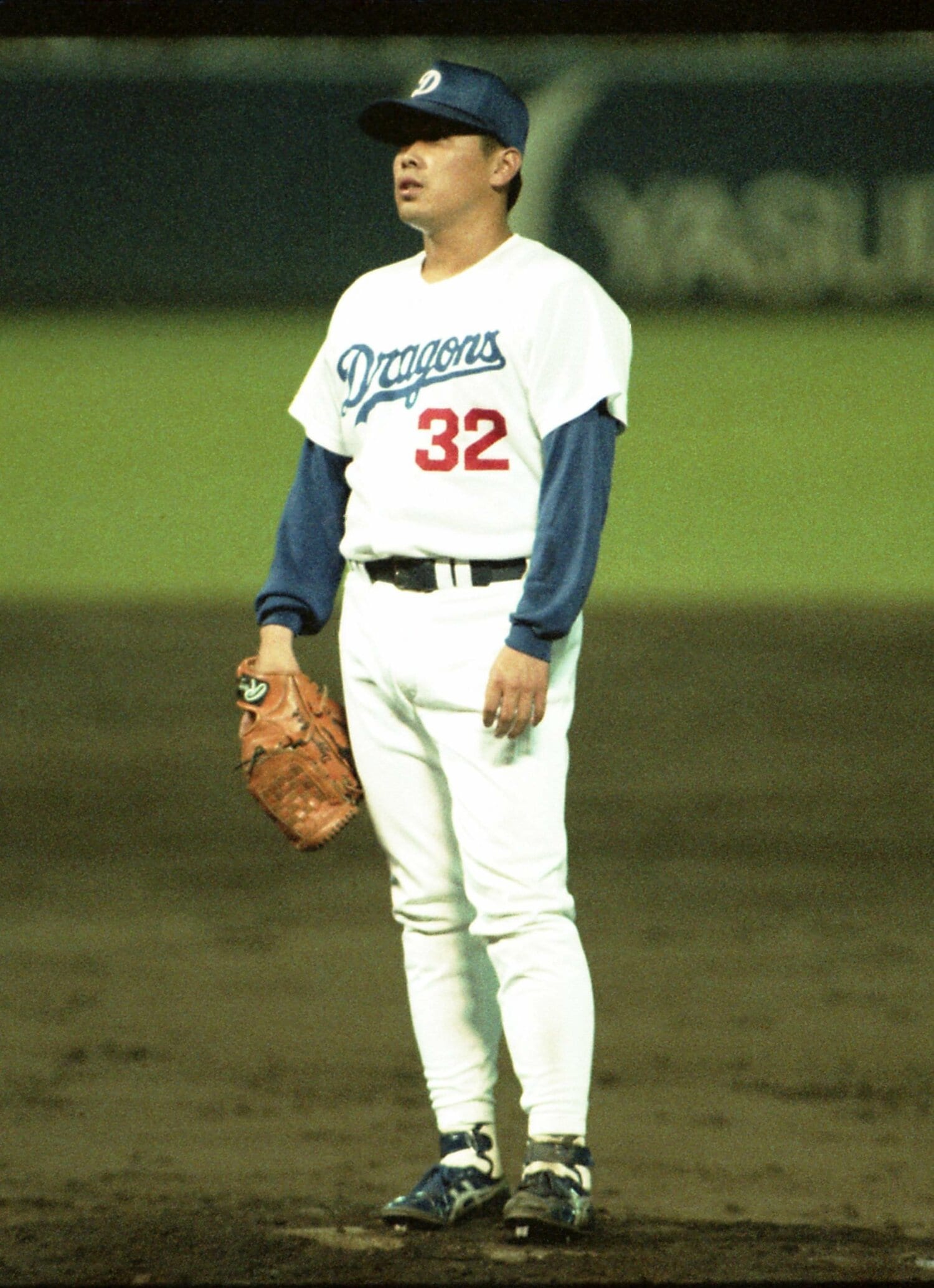 「10・8」決戦。松井秀喜に一発を浴びて呆然とマウンドに立ち尽くす山田 ©︎SANKEI SHIMBUN