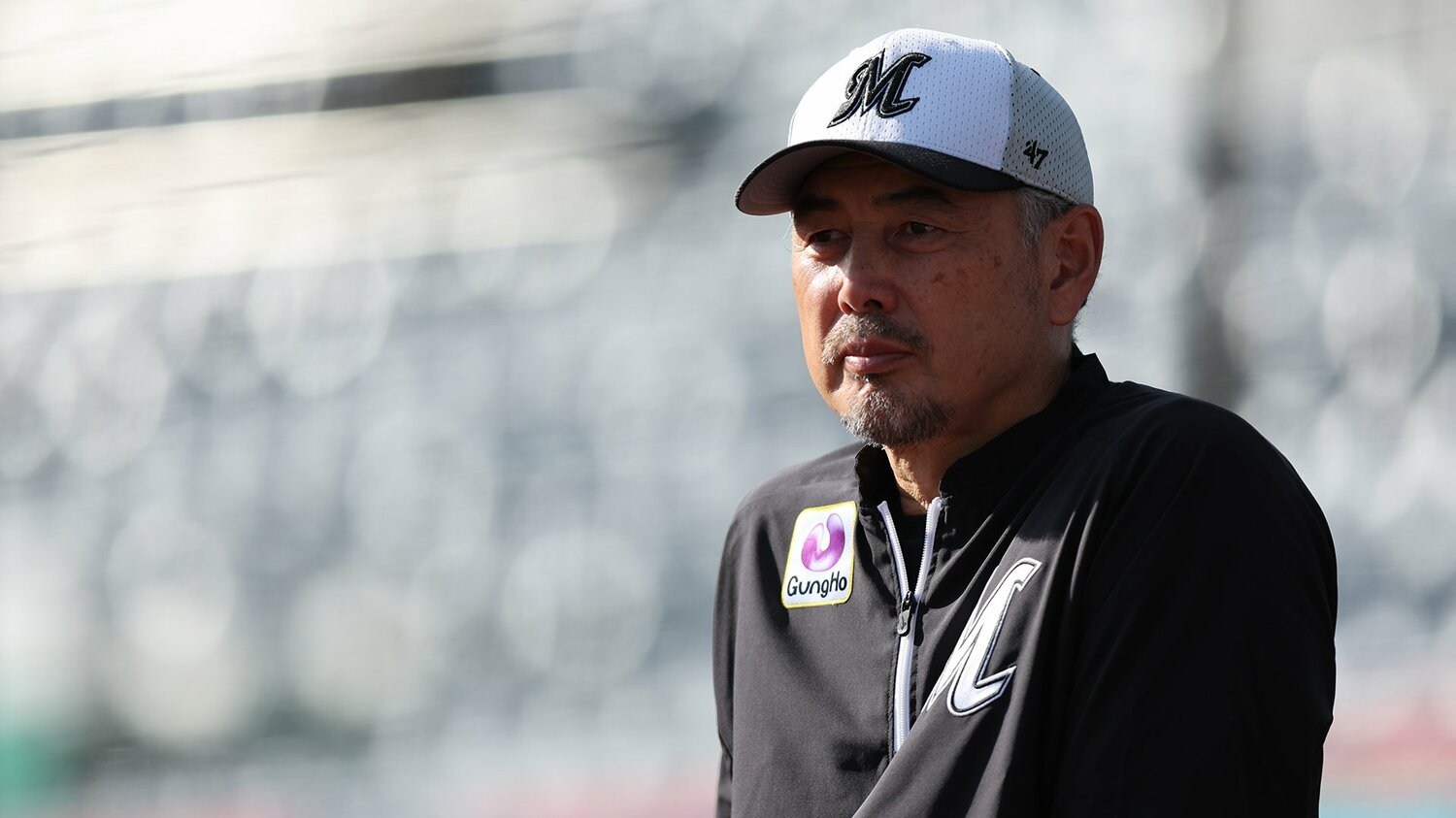 2023年シーズン、吉井監督は様々な思いを秘めて戦っていた　©︎Chiba Lotte Marines