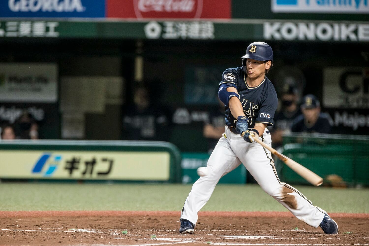 吉田正尚のバッティング技術も目を見張るばかりだ(2020年撮影) ©Kiichi Matsumoto