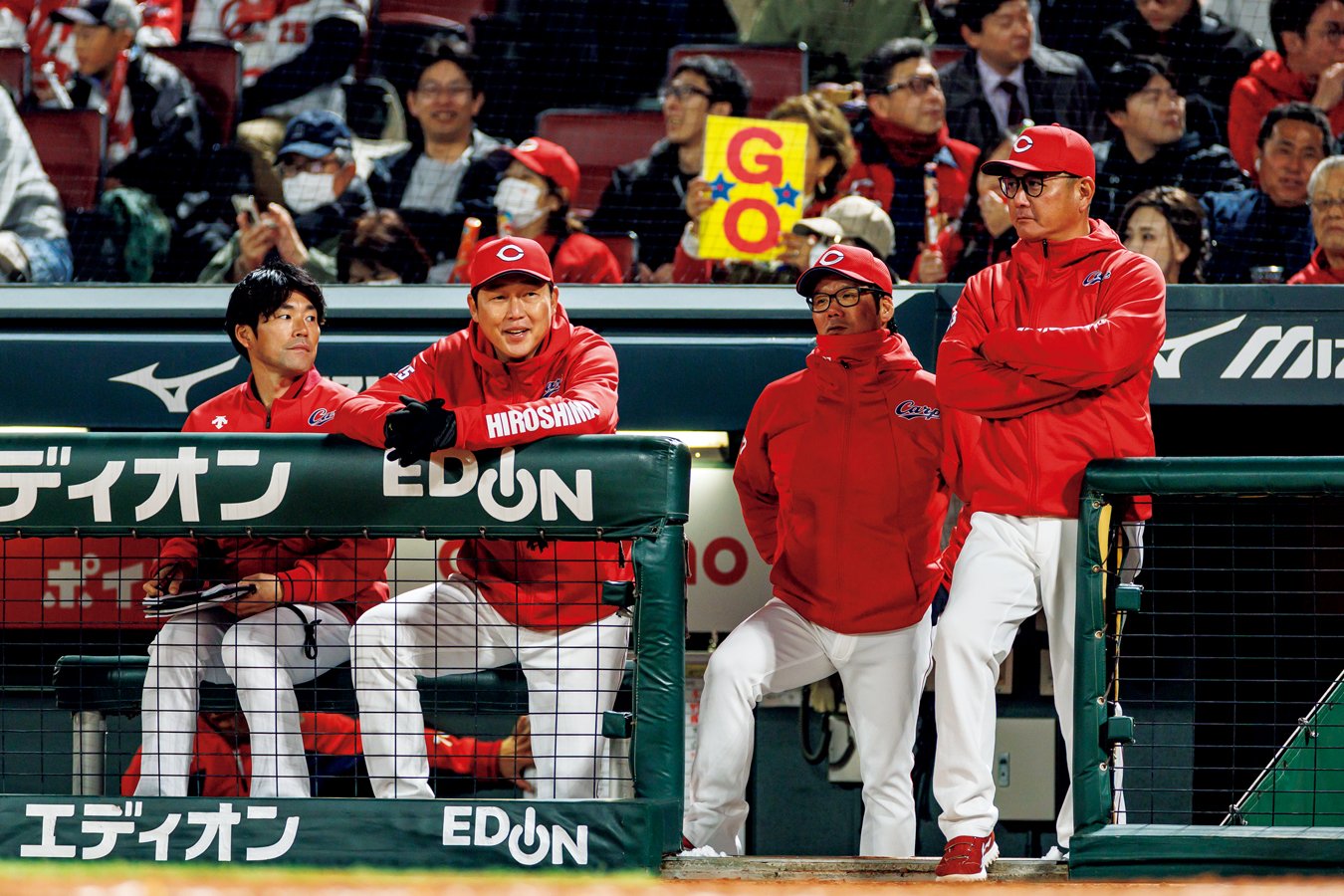 新井貴浩監督就任以来3年連続の開幕黒星も、3戦目での初勝利は昨季と同様だった