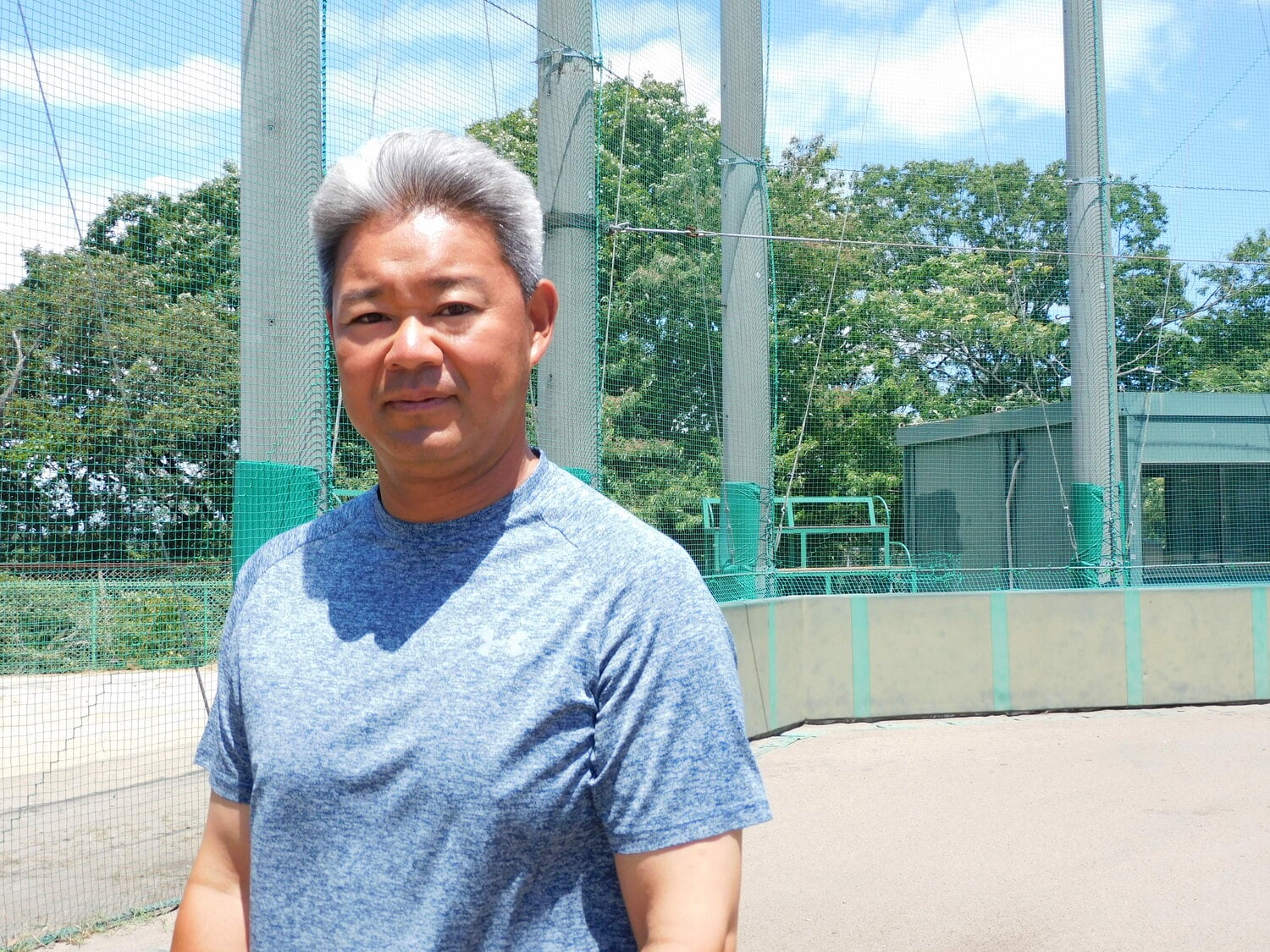 取材に応じた平田監督　©Haruka Sato