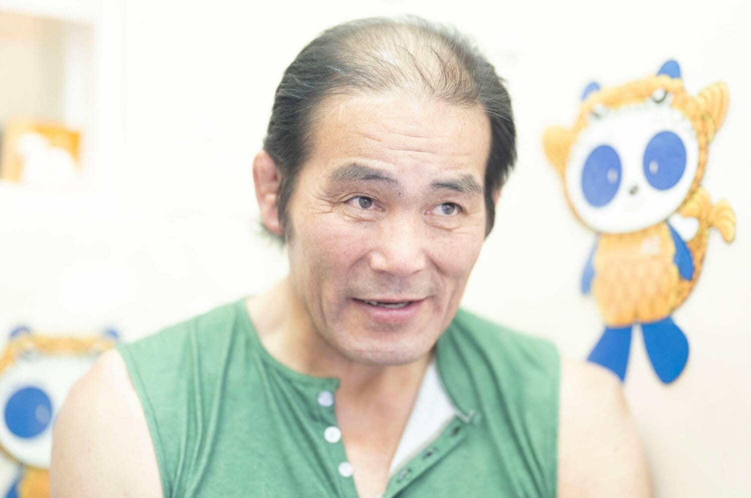 「髪の長い美人を紹介してやる」引退から5年、“野人”中西学58歳が語るプロレス転向を支えた“恩人の名前”…後輩・ウルフアロンにエールも＜Number Web＞ photograph by Keiji Ishikawa