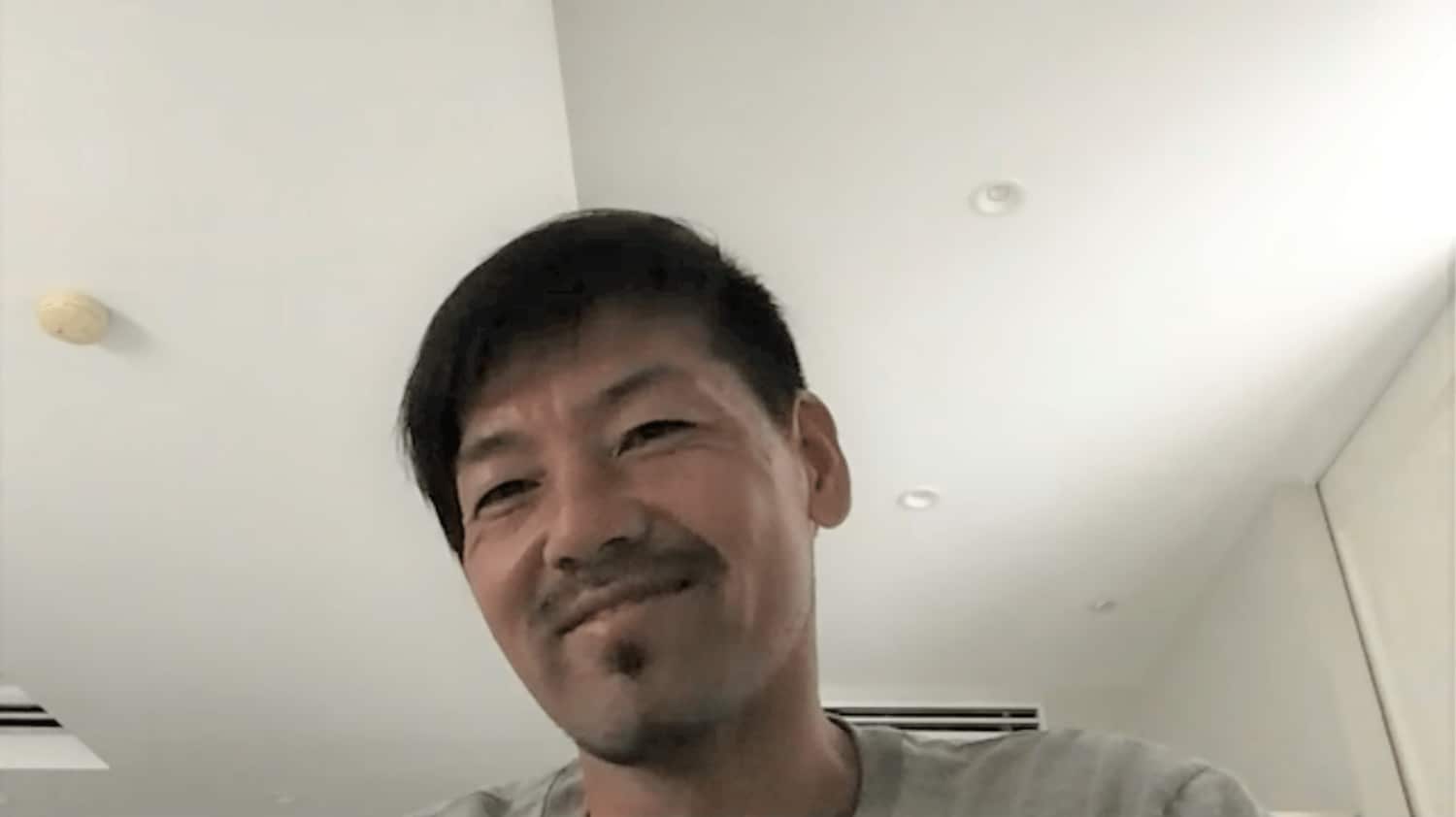 オンラインで取材に応じてくれた松井