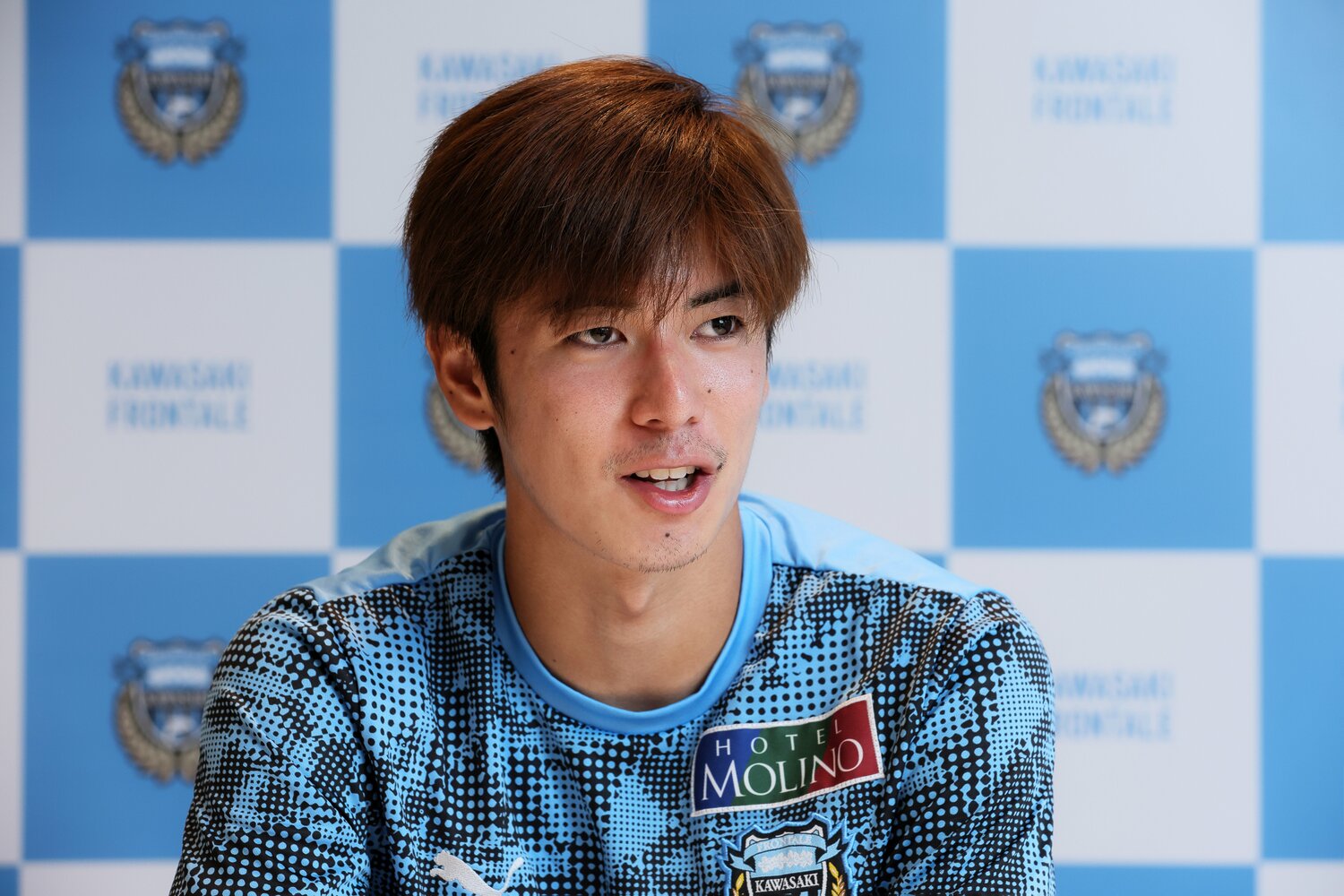 「インタビューは自分の考えを言語化して整理する機会」と語る　©Shigeki Yamamoto