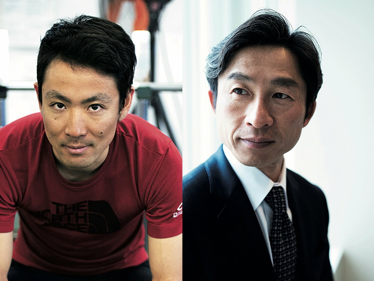 渡部暁斗と荻原健司（2019年撮影）　©︎Asami Enomo