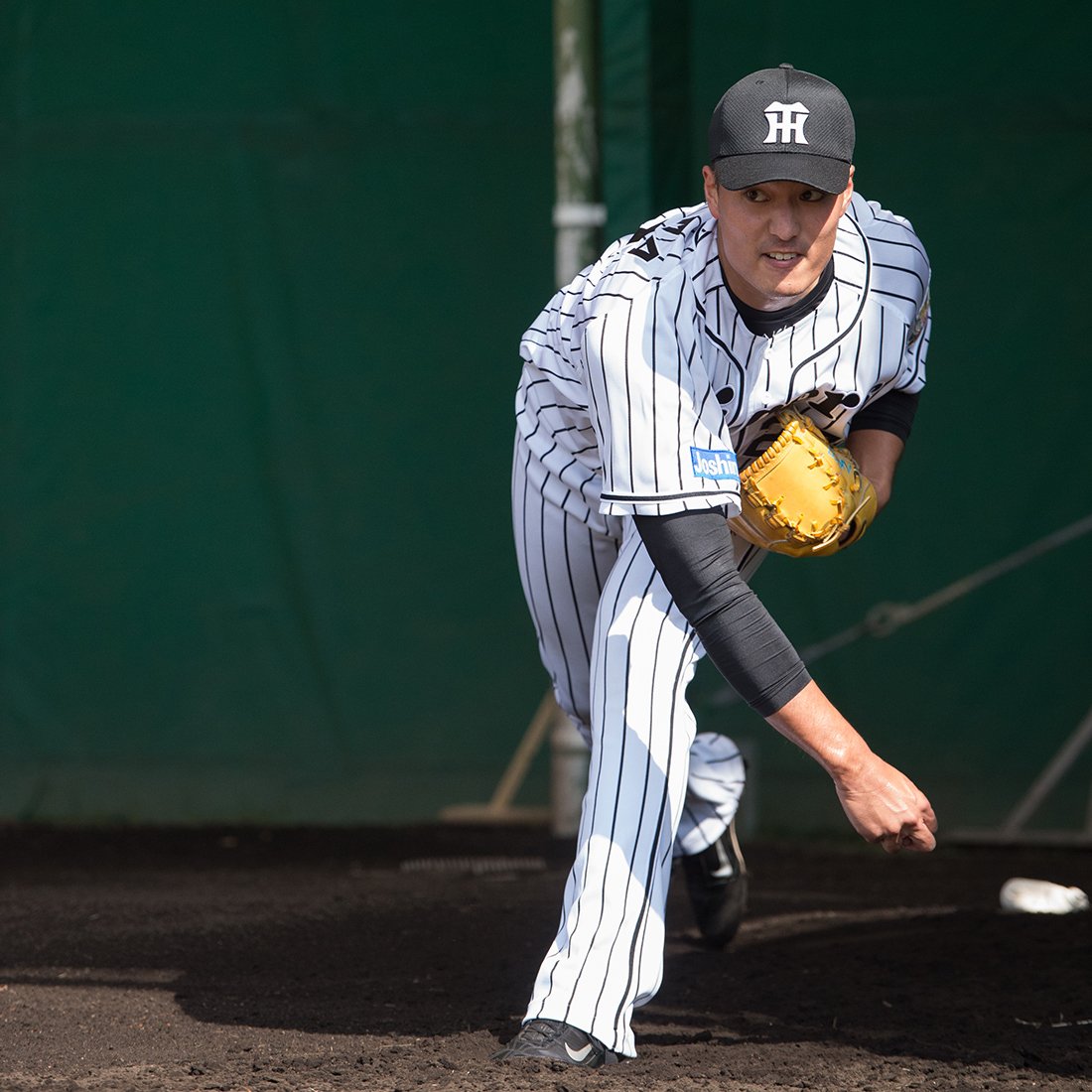 2015年の秋山。四球の少なさが示す通り、抜群のコントロールの持ち主だ©Nanae Suzuki