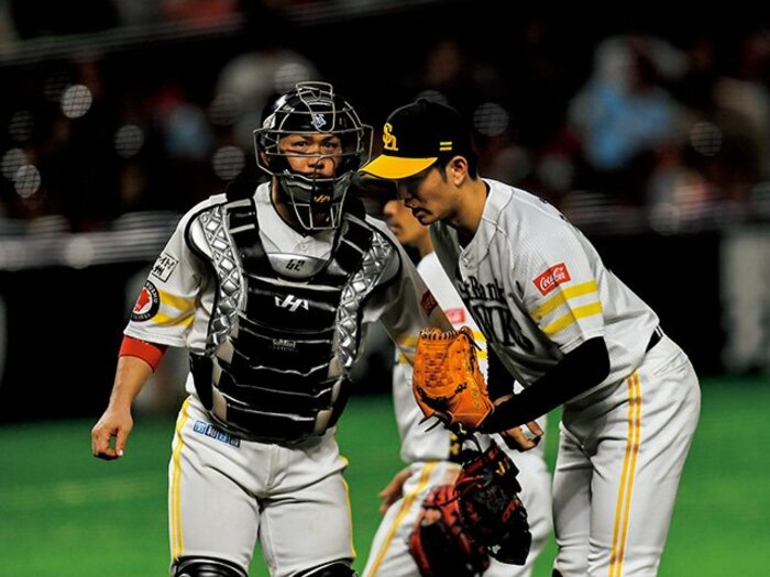 ＜リードで示した成長＞甲斐拓也「天才打者を封じた刻印」＜Number Web＞ photograph by Nanae Suzuki