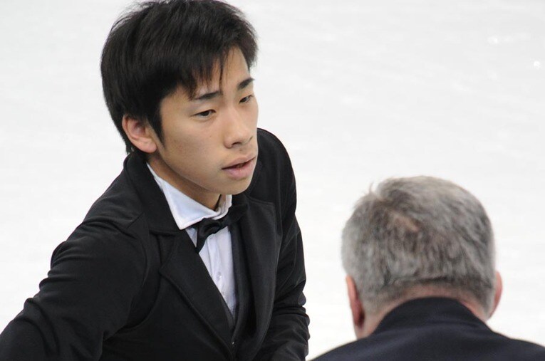 2010年のバンクーバー五輪。演技を中断した織田信成に何があったのか？ ／ photograph by JMPA