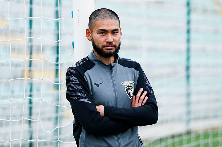 2月27日に28歳になった中村航輔　©Daisuke Nakashima