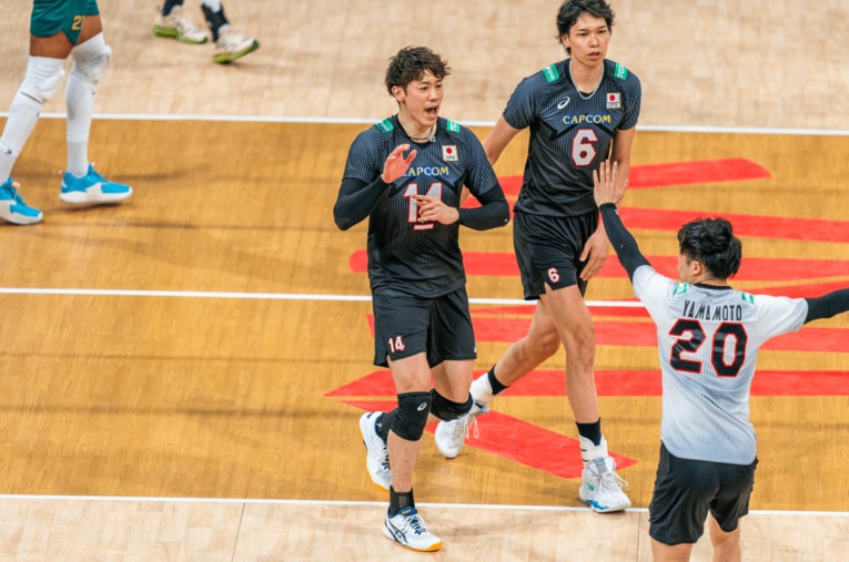 日本の快進撃を牽引するキャプテン石川祐希　©︎︎FIVB