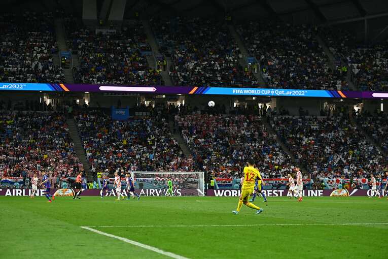 クロアチア戦　©Takuya Kaneko／JMPA