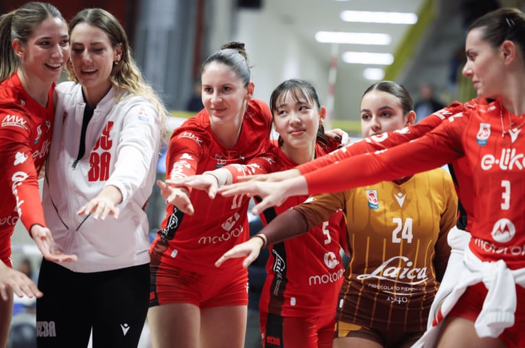 イタリアに来て2シーズン目を過ごす関菜々巳（26歳）。今季はブスト・アルシーツィオでプレーし、プレーオフ進出に貢献している ／ photograph by Takahisa Hirano