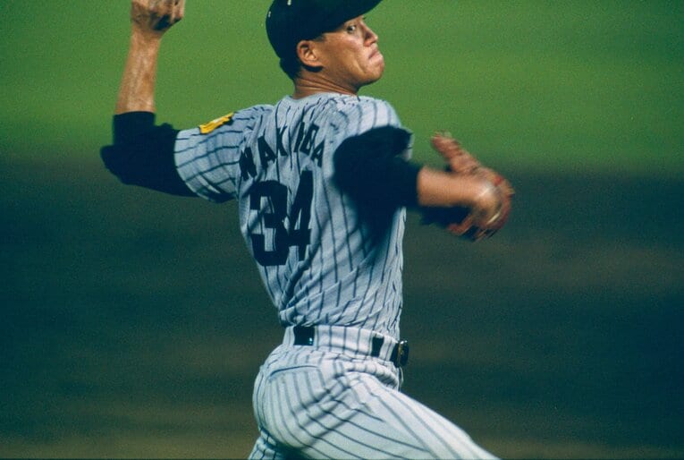 現役時代の仲田幸司（1992年） ©Koji Asakura