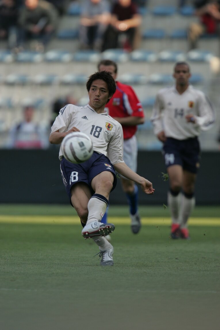 小野伸二（2004年）©︎Naoya Sanuki