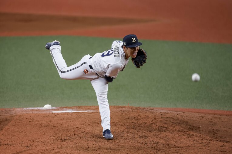 オリックス山本由伸“魂の138球”  ©︎Kiichi Matsumoto