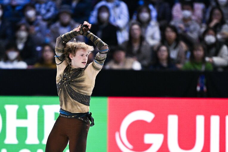 GPファイナルで圧巻の優勝を果たしたイリア・マリニン　©Asami Enomoto