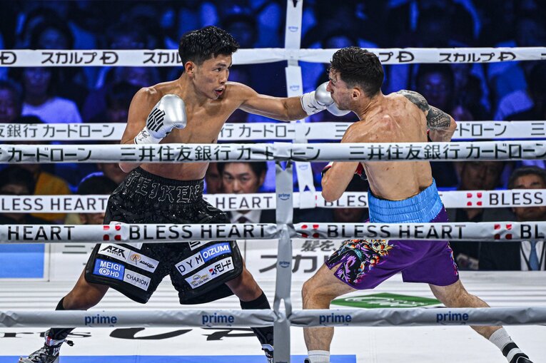 岩田翔吉vs.ハイロ・ノリエガ（WBO世界フライ級タイトルマッチ）©Takuya Sugiyama
