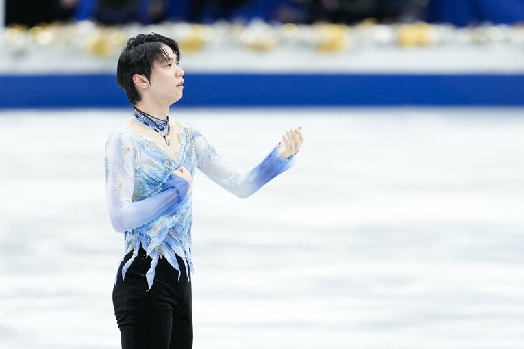 2021-2022シーズンのショートプログラム『序奏とロンド・カプリチオーソ』　©Asami Enomoto