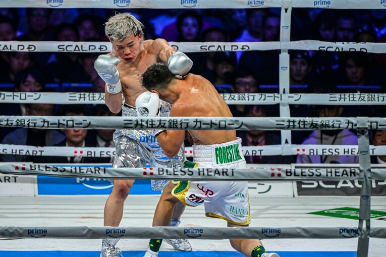 那須川天心vs.ジェーソン・モロニー。2月24日、有明アリーナ　©Takuya Sugiyama