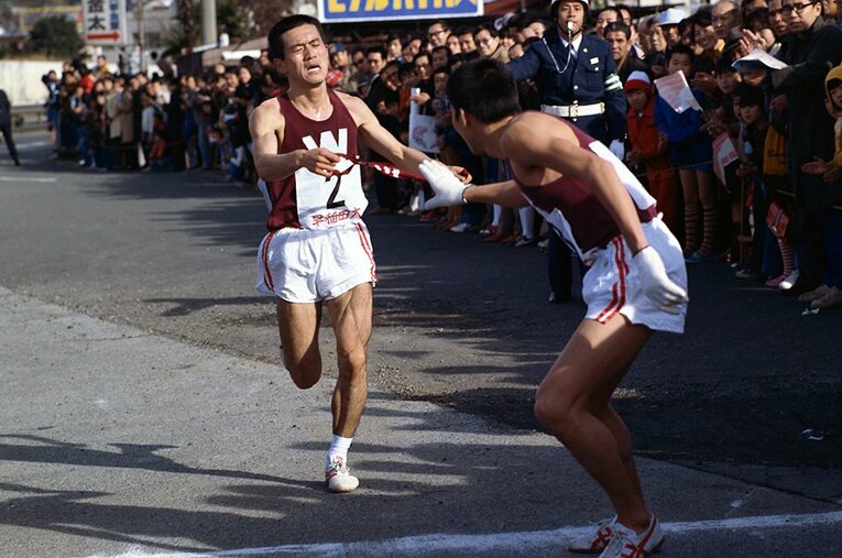 箱根駅伝を走ったころの瀬古利彦 ／ photograph by Shinichi Yamada/AFLO